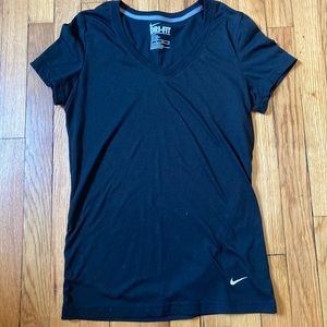 NIKE dri-fit v-neck tee